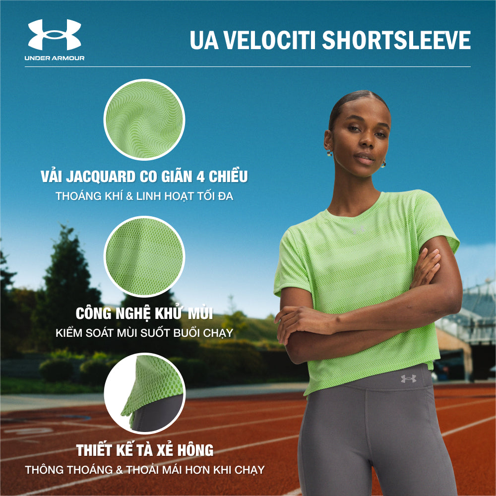 Áo Thun Nữ Under Armour Velociti - Supersports Vietnam