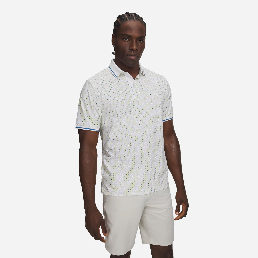 Áo Polo Nam UA Dry Print Rib