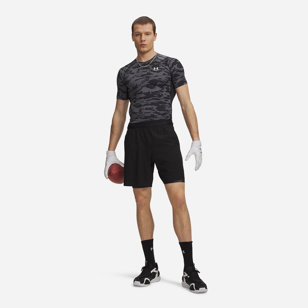 Quần Bó Thể Thao Nam Under Armour Heatgear® Printed Long - Supersports Vietnam