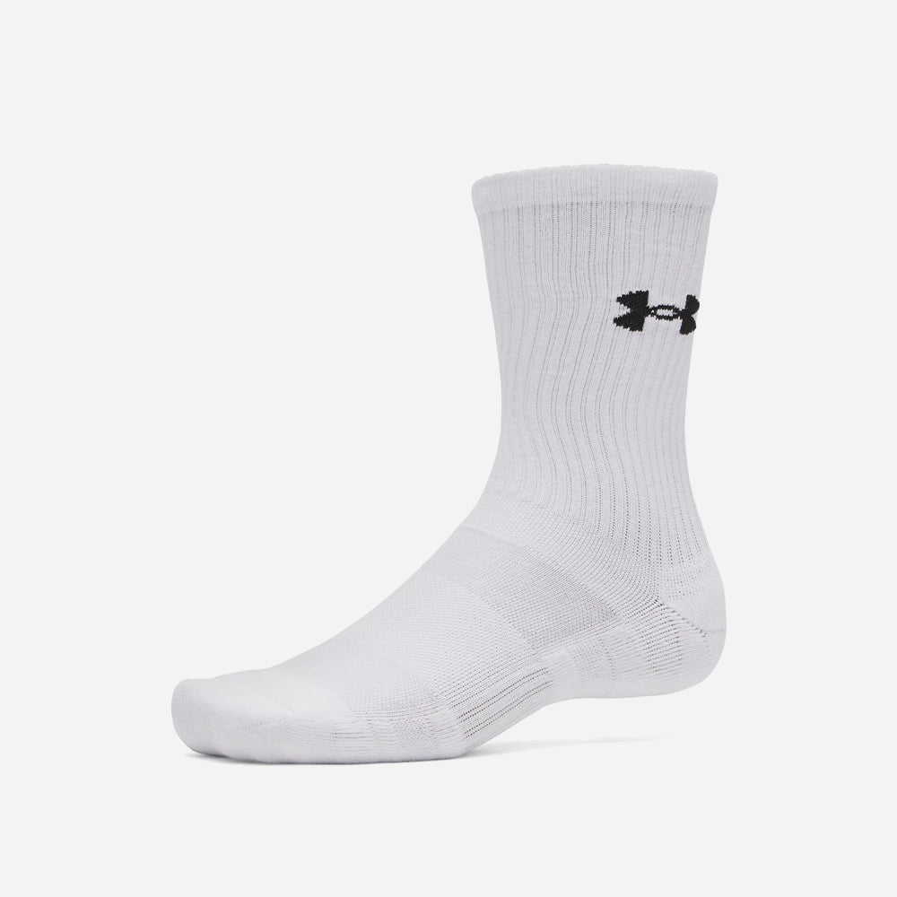 Vớ Thể Thao UA Performance Cotton 3-Pack Crew
