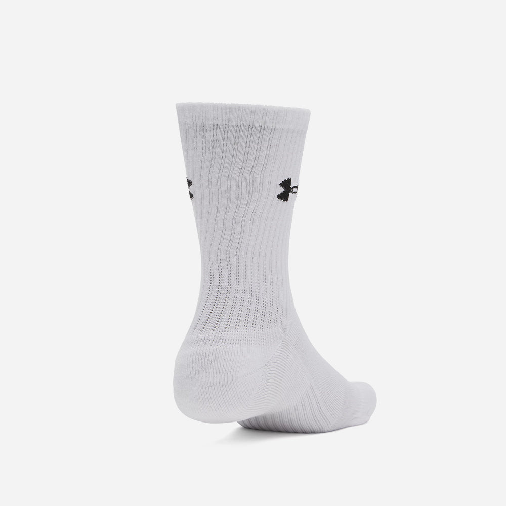 Vớ Thể Thao UA Performance Cotton 3-Pack Crew