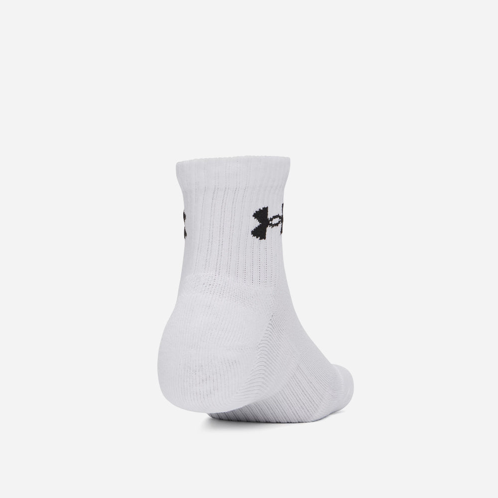 Vớ Thể Thao Under Armour Performance Cotton 3-Pack Quarter - Supersports Vietnam