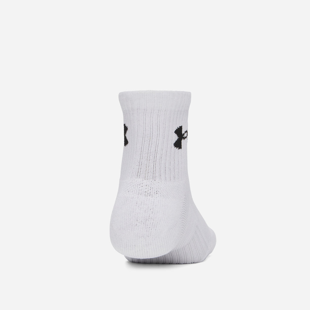 Vớ Thể Thao Under Armour Performance Cotton 3-Pack Quarter - Supersports Vietnam