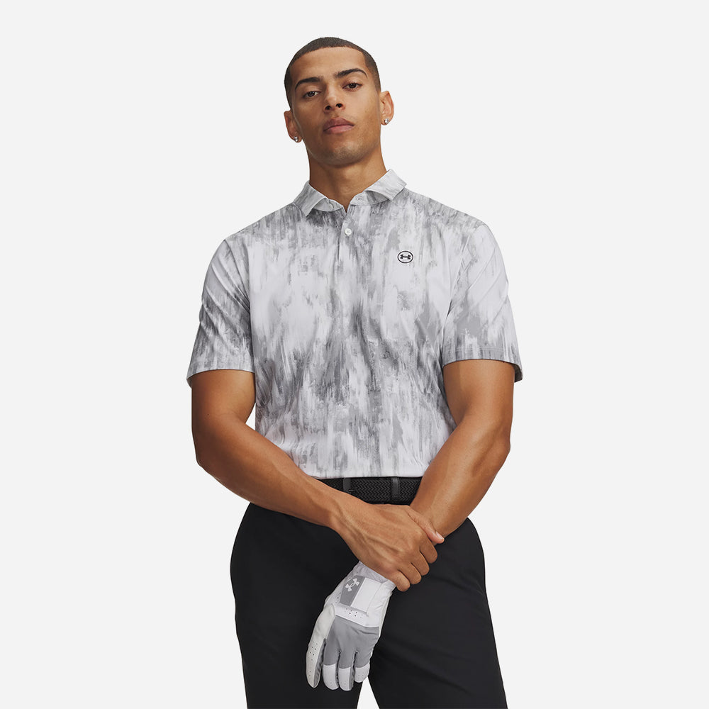 Men's Under Armour Drive Chill Printed Polo Shirt