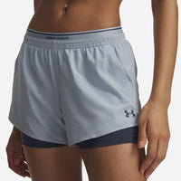 Quần Ngắn Thể Thao Nữ UA Vanish Woven 2In1