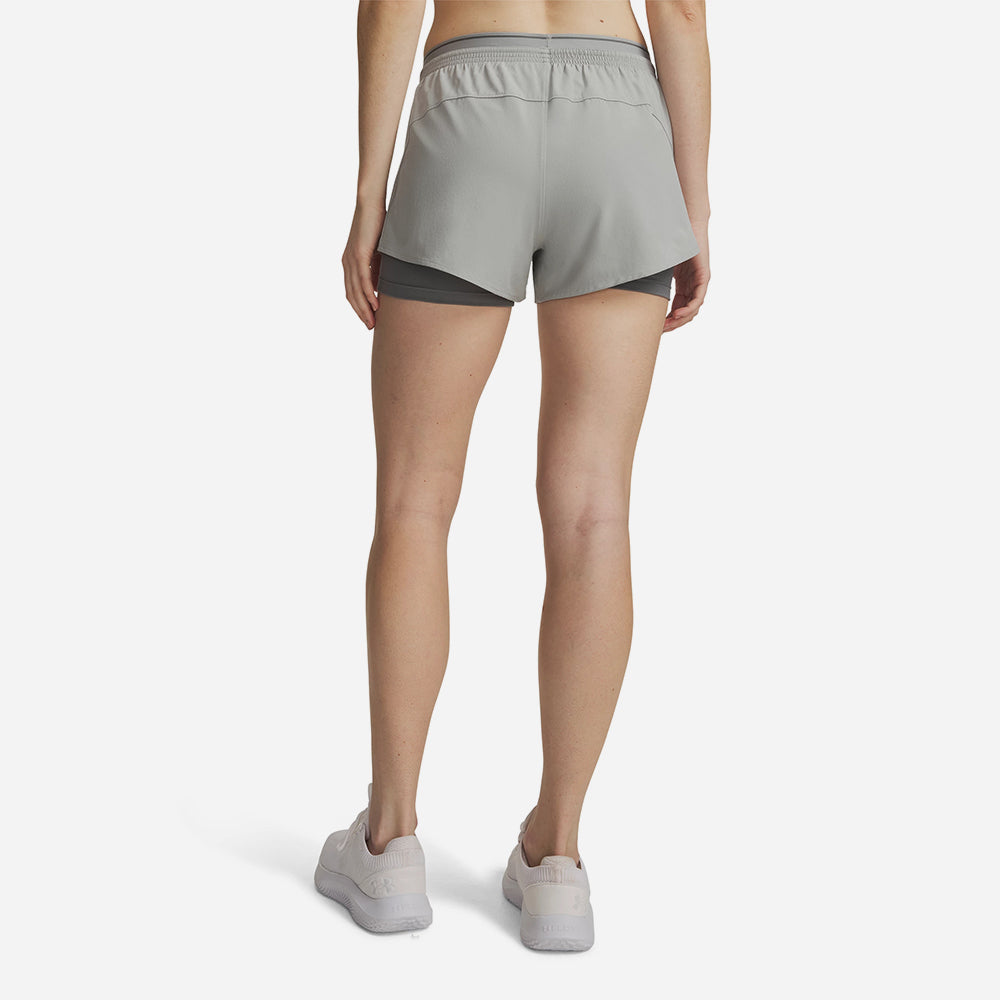 Quần Ngắn Thể Thao Nữ Under Armour Vanish Woven 2In1 - Supersports Vietnam