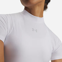 Áo Bó Crop-Top Nữ Under Armour HeatGear® Mock Short-Sleeve - Supersports Vietnam