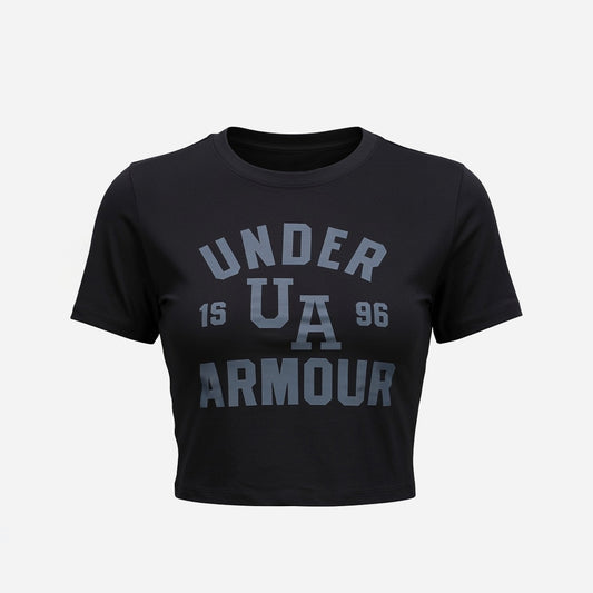 Áo Thun Nữ Under Armour Varsity Boxy Crop Short Sleeve - Supersports Vietnam