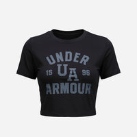 Áo Thun Nữ Under Armour Varsity Boxy Crop Short Sleeve - Supersports Vietnam