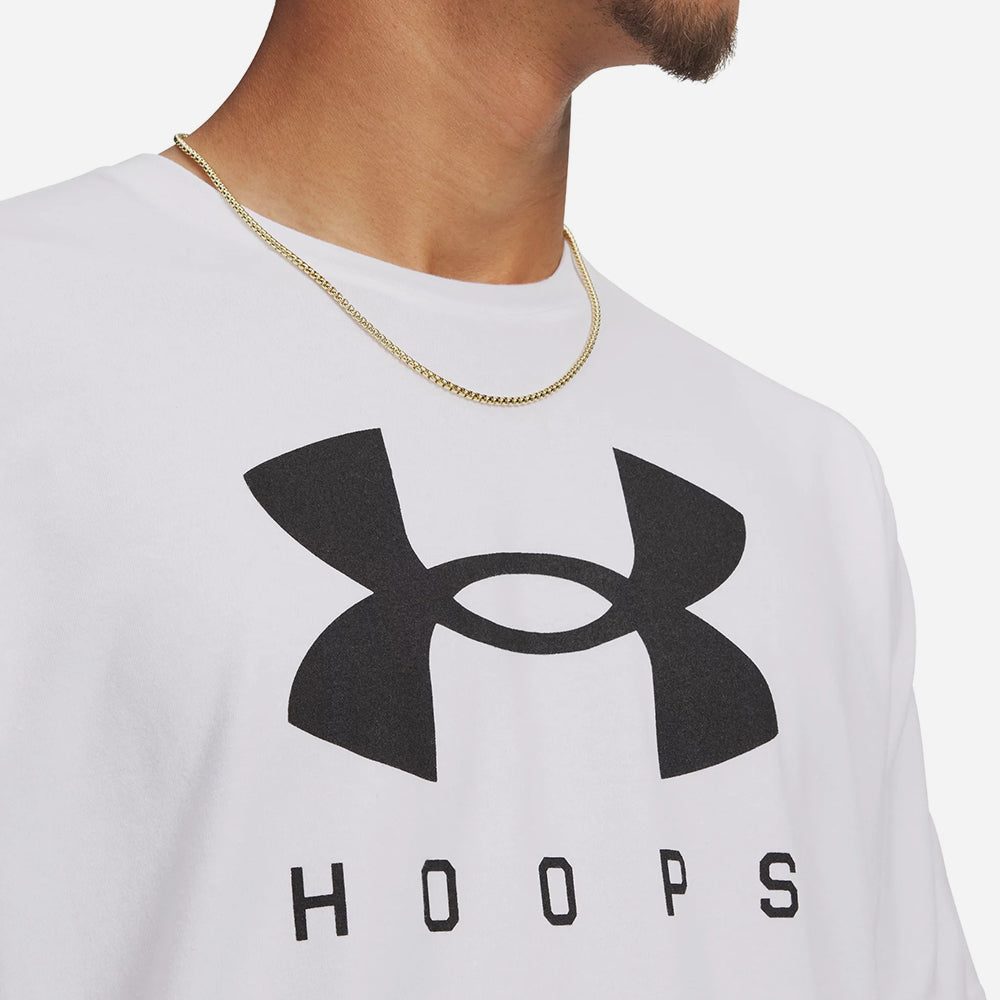 Áo Thun Nam UA Hoops Logo
