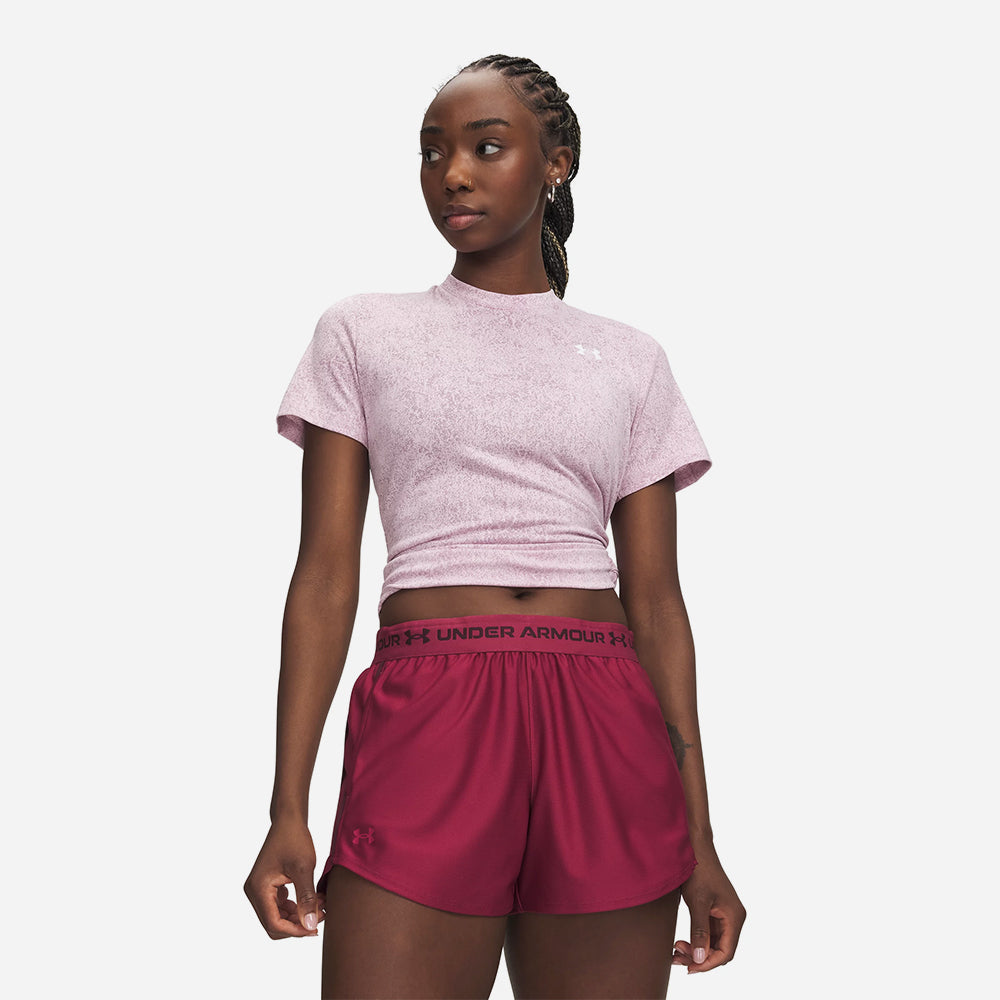 Áo Thun Nữ UA Tech Pixelate Short Sleeve
