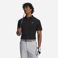 Men's Under Armour Tee To Green Pique Polo Shirt