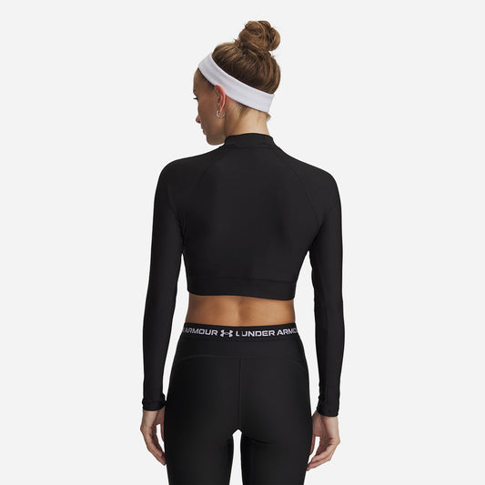 Áo Crop-Top Nữ Under Armour Heatgear® Mock Long Sleeve - Supersports Vietnam