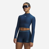 Áo Crop-Top Nữ UA Heatgear® Mock Long Sleeve