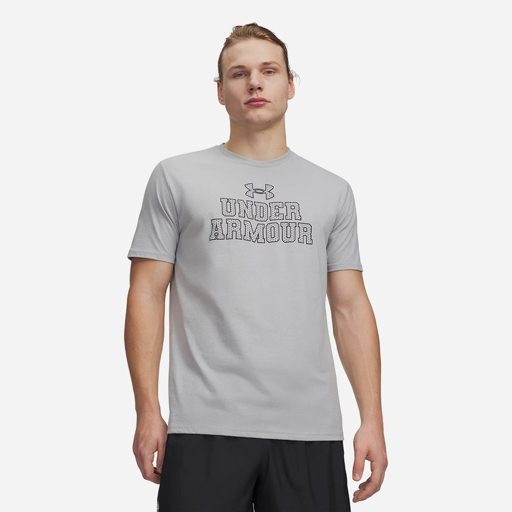 Áo Thun Nam Under Armour Mesh Wordmark Short Sleeve - Supersports Vietnam