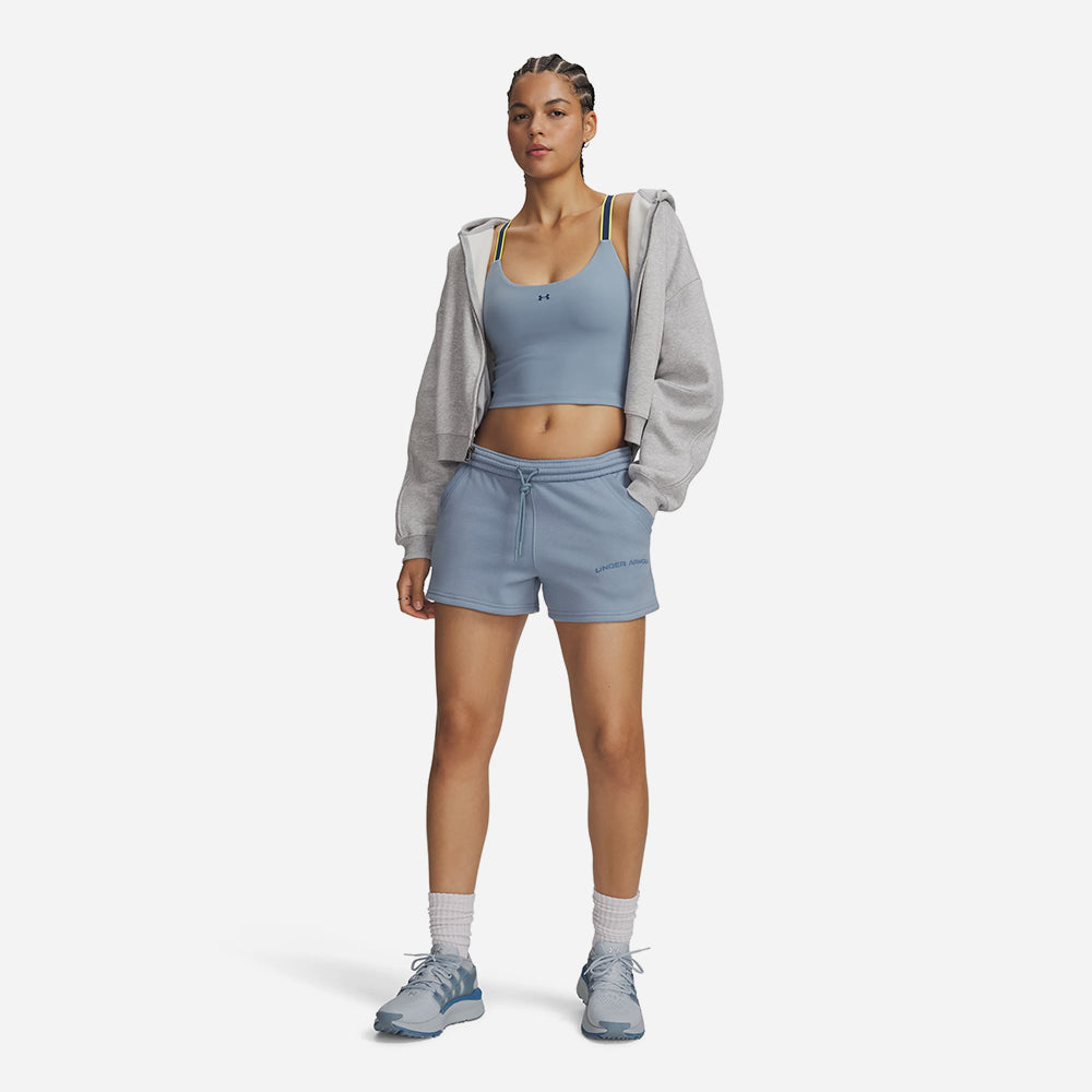 Quần Ngắn Thời Trang Nữ UA Icon Fleece Graphic
