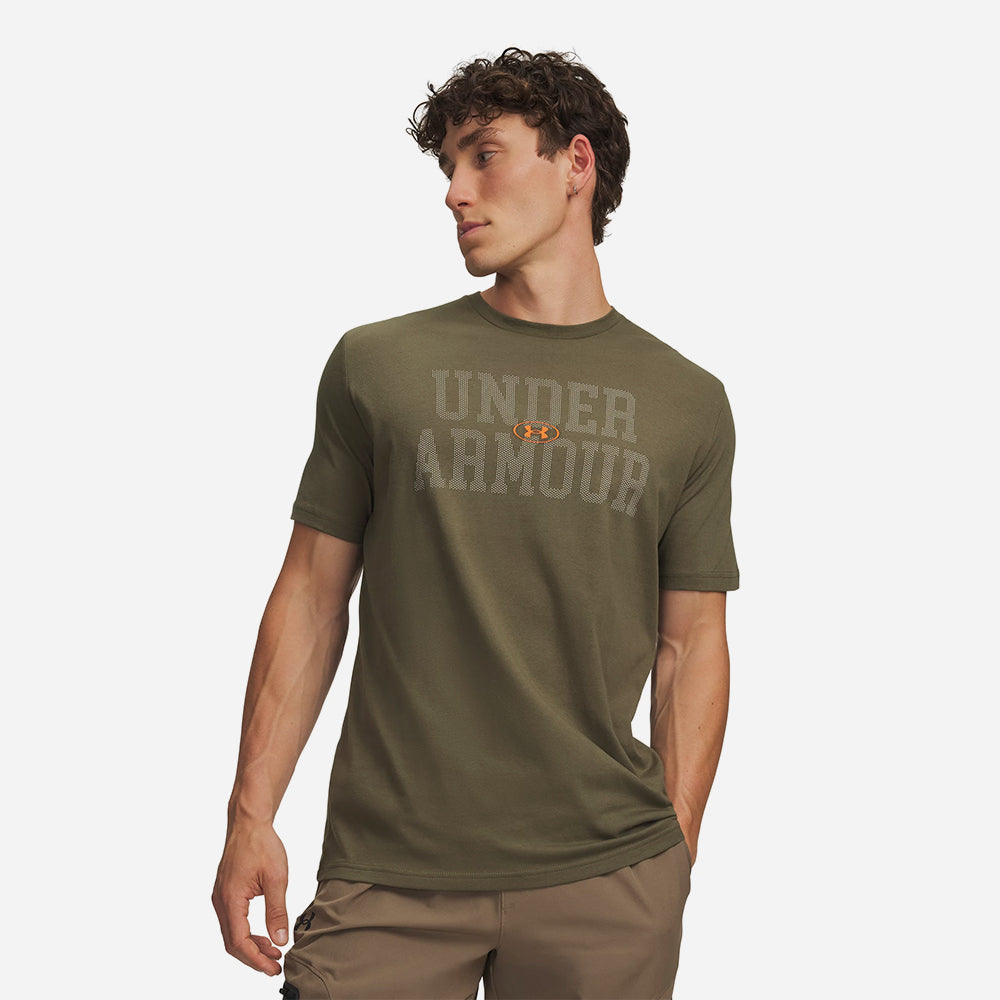 Áo Thun Nam UA Mesh Wordmark Short-Sleeve