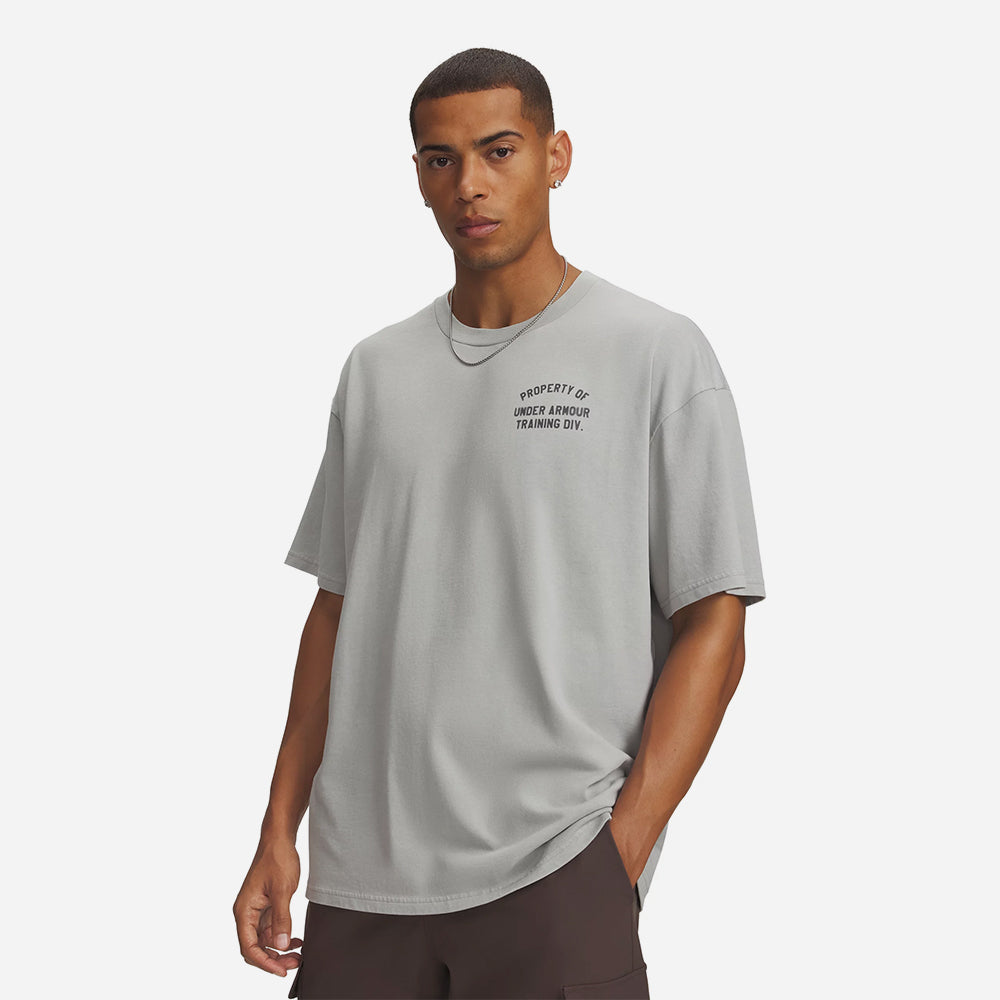 Áo Thun Nam UA Heavyweight Property Of Short Sleeve