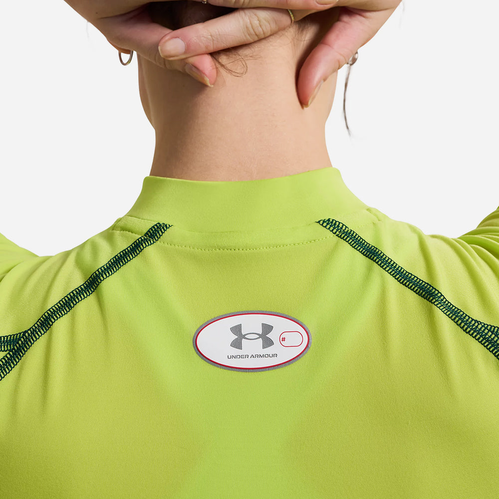 Áo Thun Bó Nữ Under Armour Heatgear Elite Mock Crop Short Sleeve - Supersports Vietnam