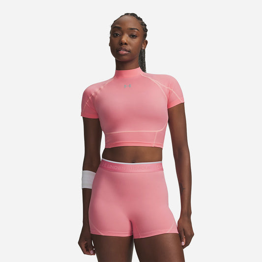 Áo Thun Nữ UA HeatGear® Neolast Crop Mock